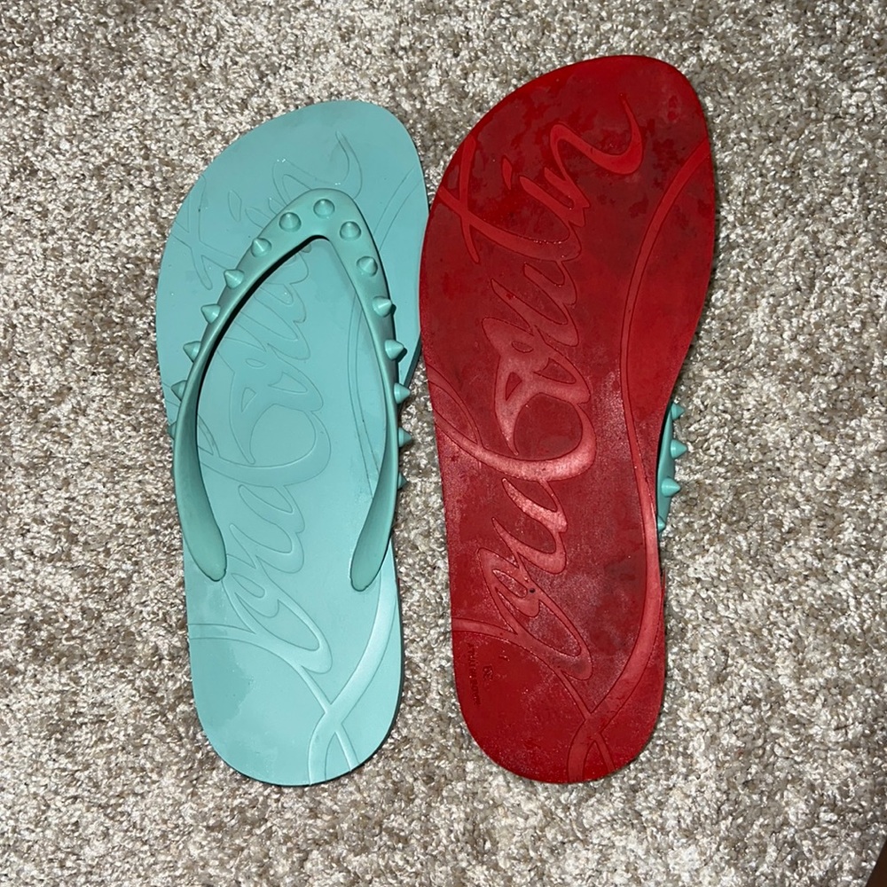 Christian Loub Flip flops